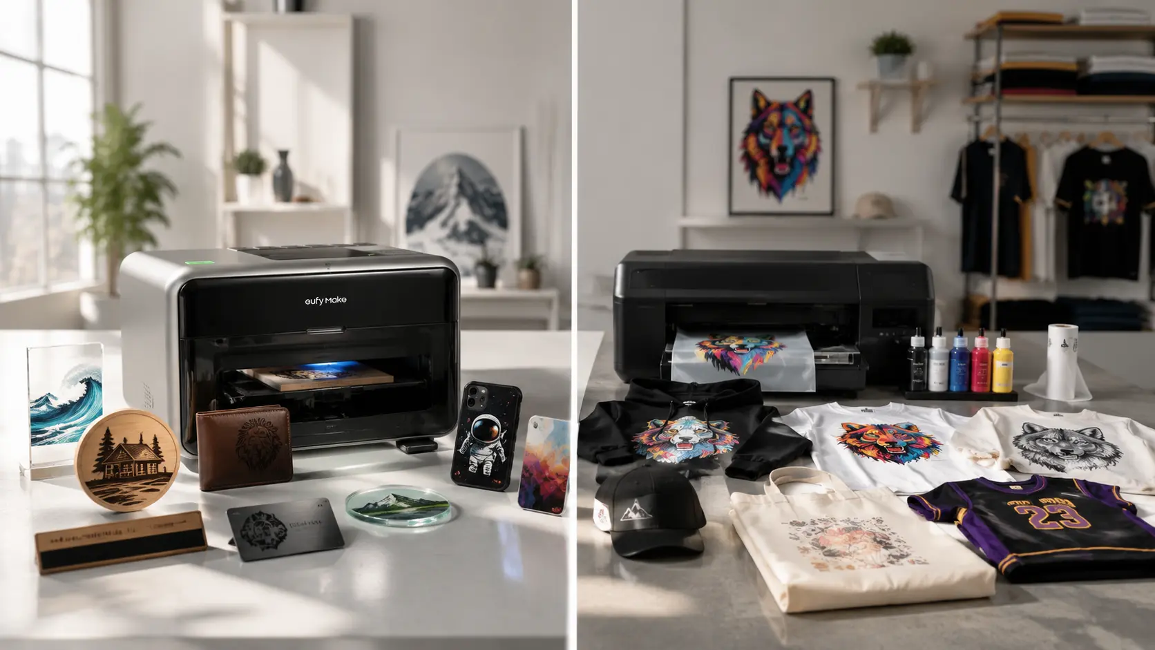 What is the difference between DTF and UV printing