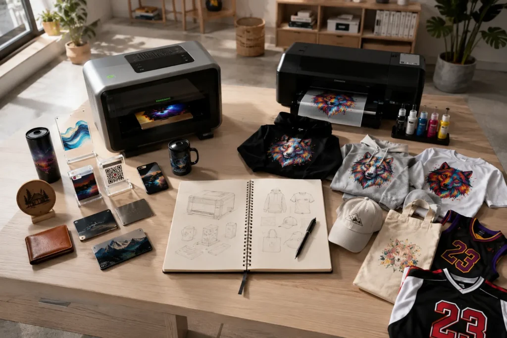 When to Choose DTF (ET-8550 Kit) Over UV — or Do Both