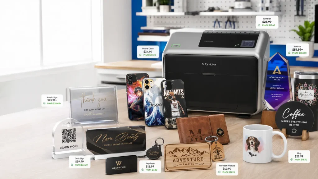 top 10 product you can make by eufy make uv printer