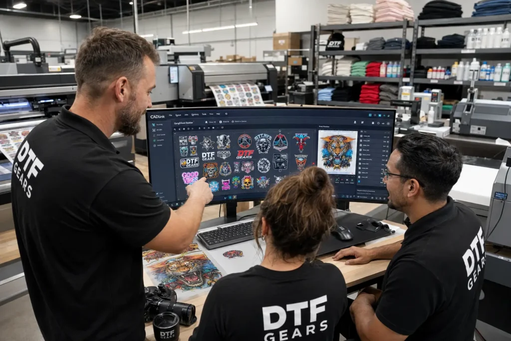 CADlink V12 Gang Sheet Builder | Faster DTF Nesting Tool