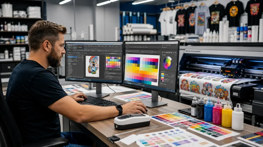 Why Color Accuracy Matters for DTF Clients by cadlink v12